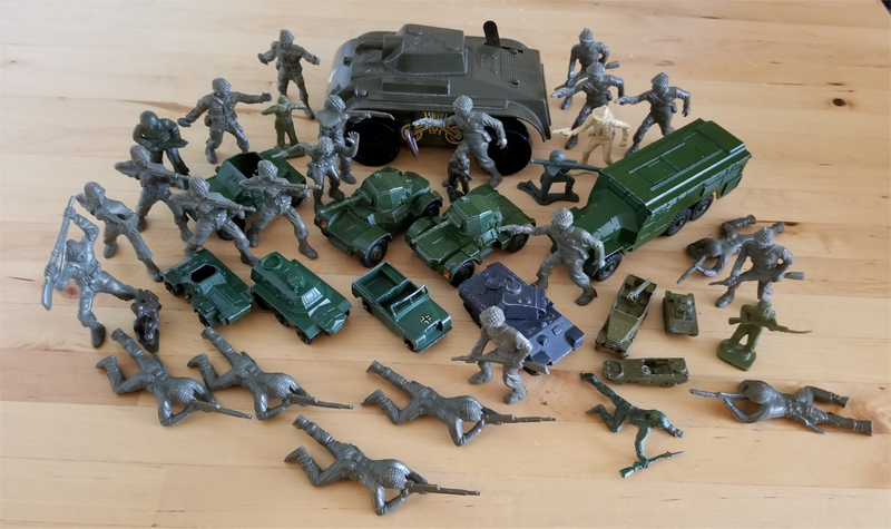 Illustration for article titled Surprise Saturday: Sorting Saturday and Garage Sale Hawl